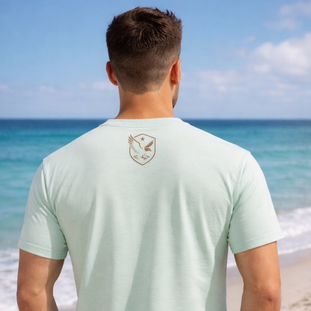 Freedom Coast Apparel – Core Black Wordmark Tee