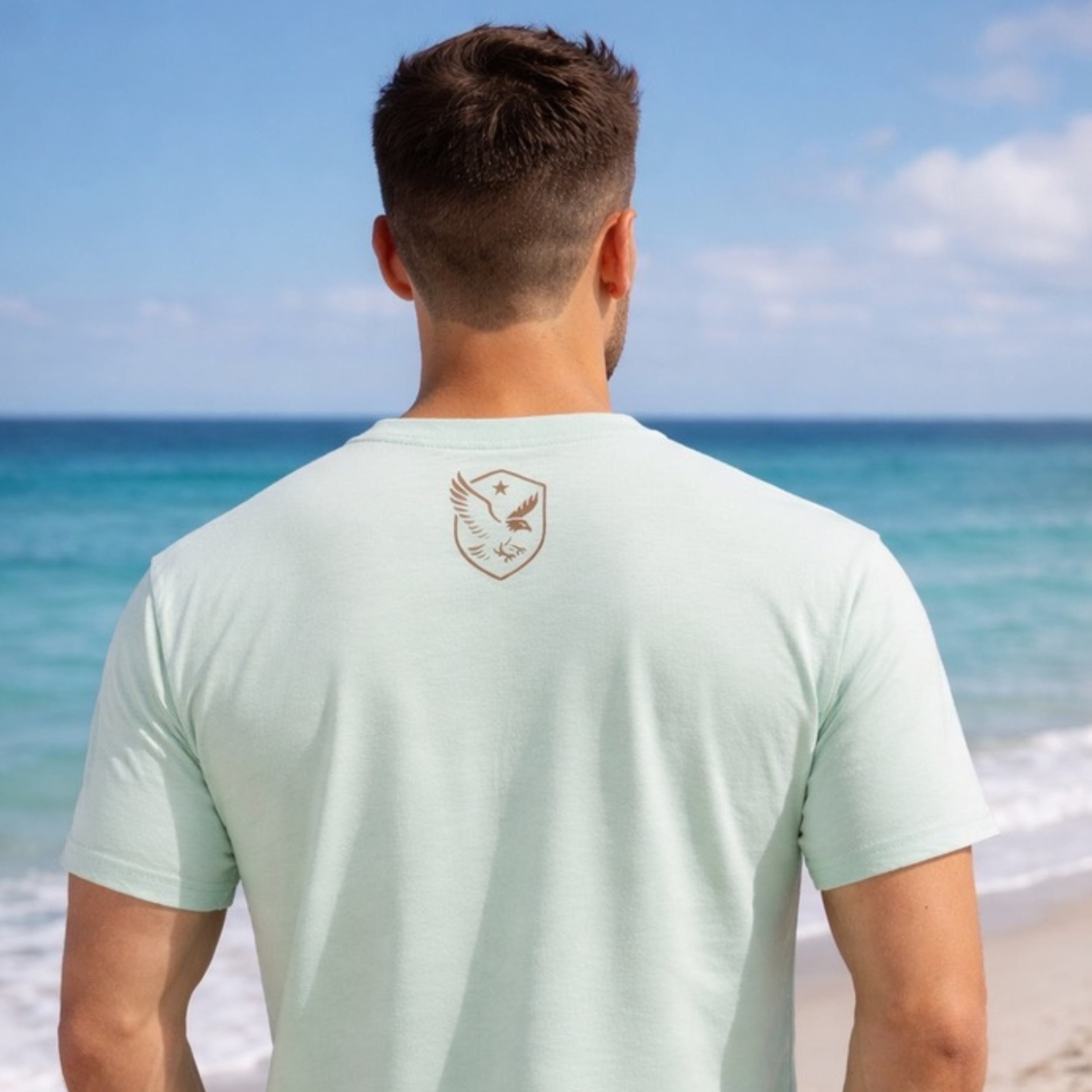 Freedom Coast Apparel – Core Black Wordmark Tee