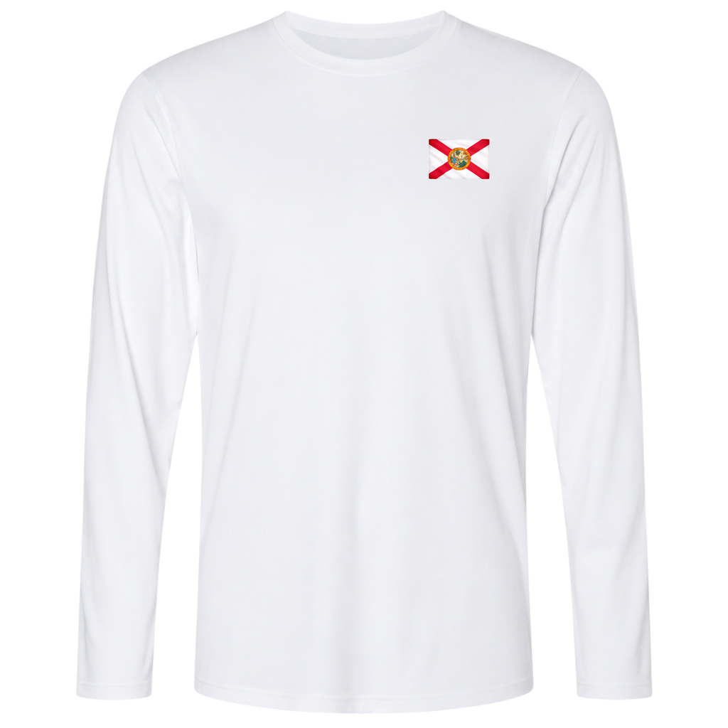 UV Shield Florida Flag Long Sleeve