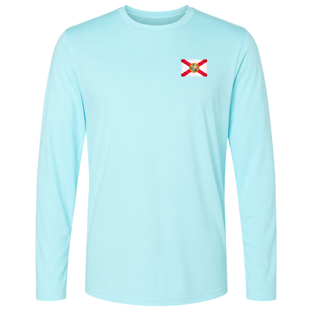 UV Shield Florida Flag Long Sleeve