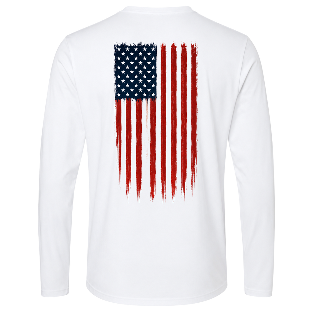 UV Shield American Flag Long Sleeve