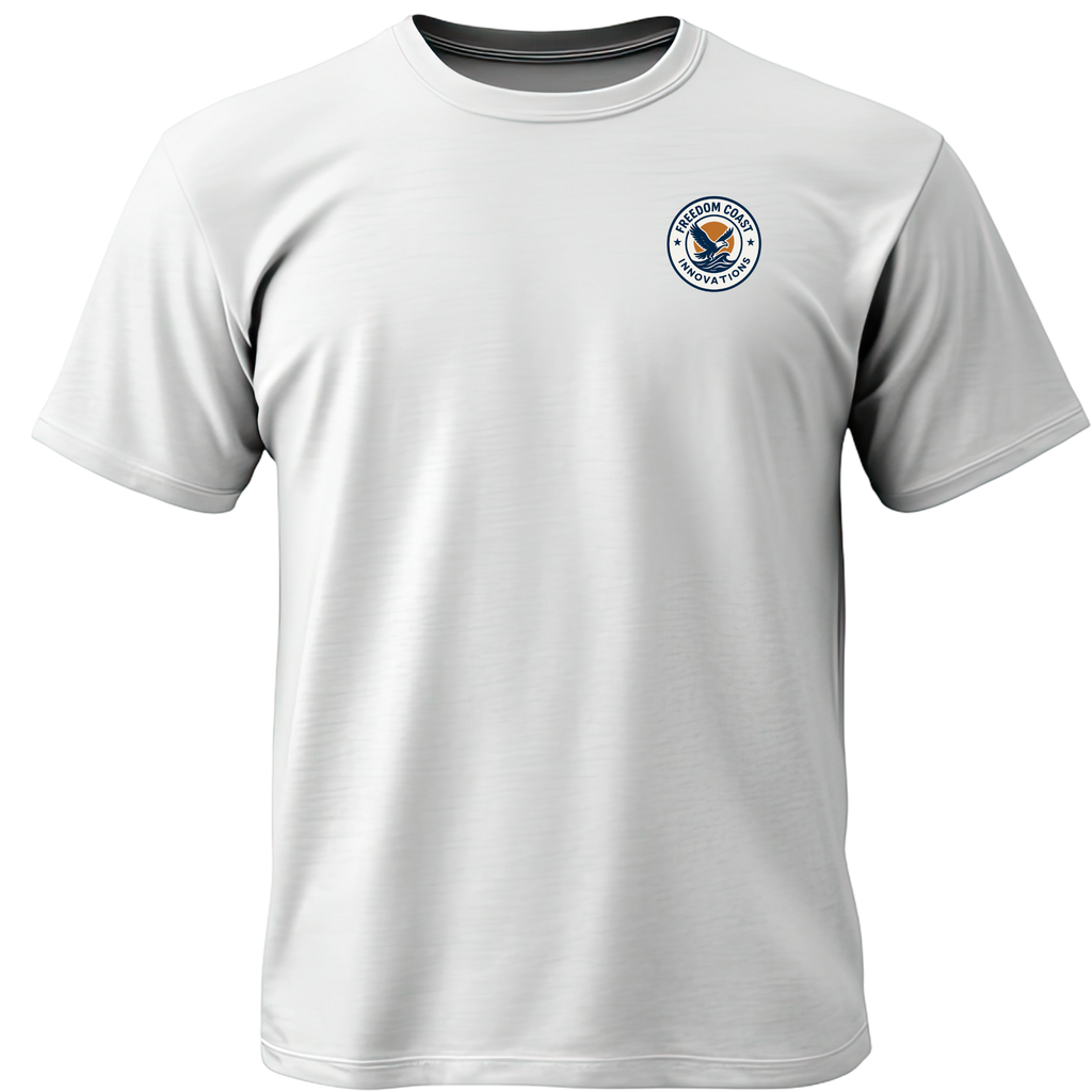 Freedom Coast Innovations - Left Chest Logo Tee