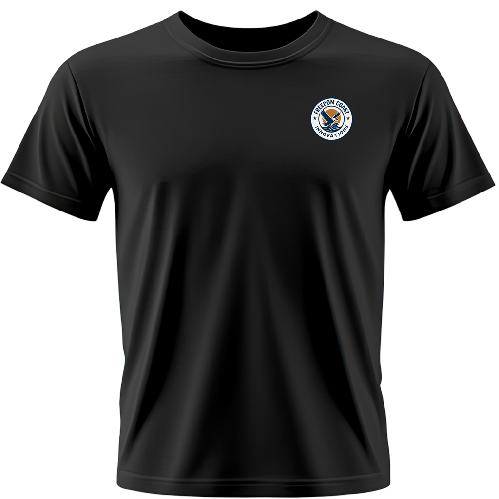 Freedom Coast Innovations - Left Chest Logo Tee