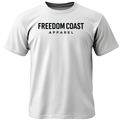 Freedom Coast Apparel – Core Black Wordmark Tee