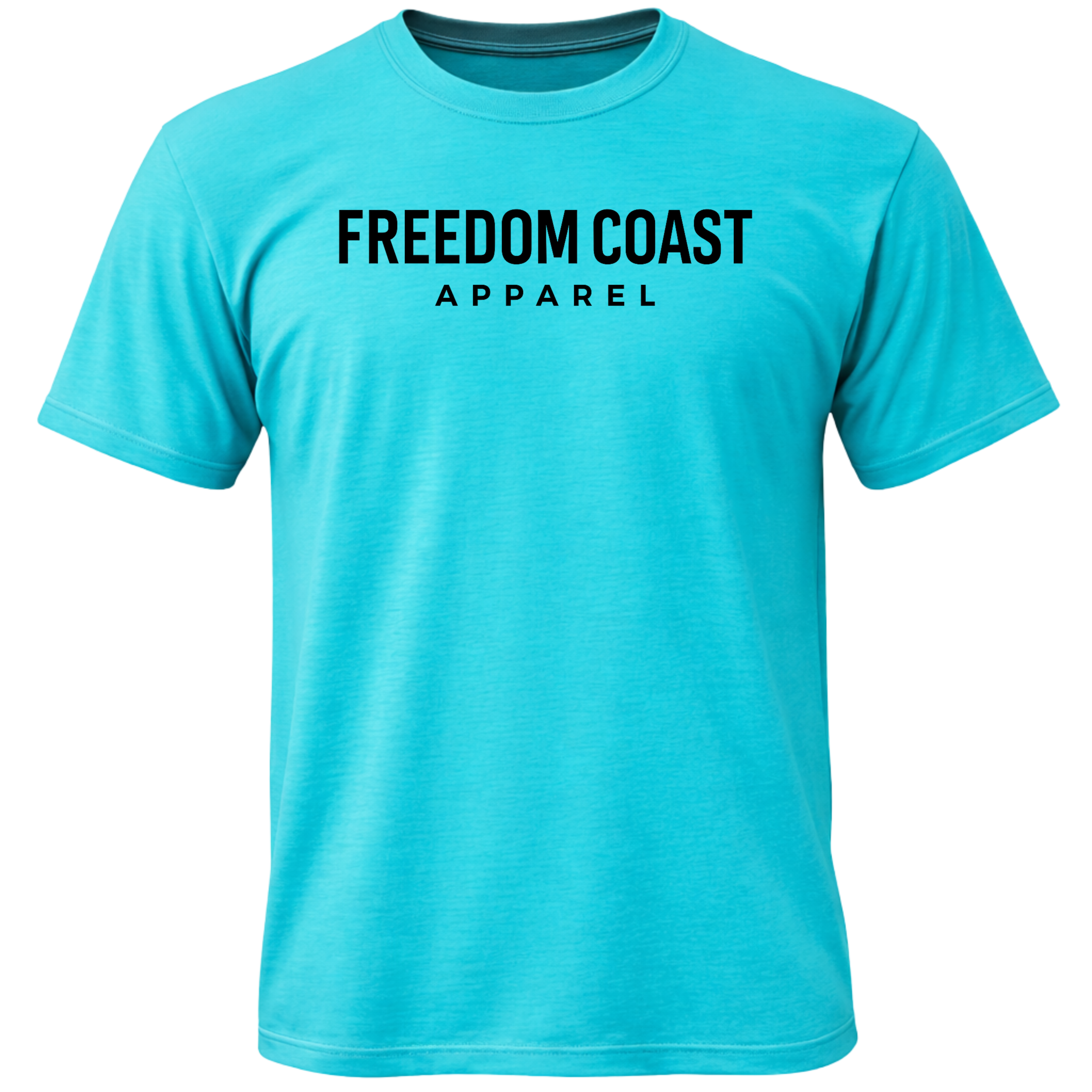 Freedom Coast Apparel – Core Black Wordmark Tee