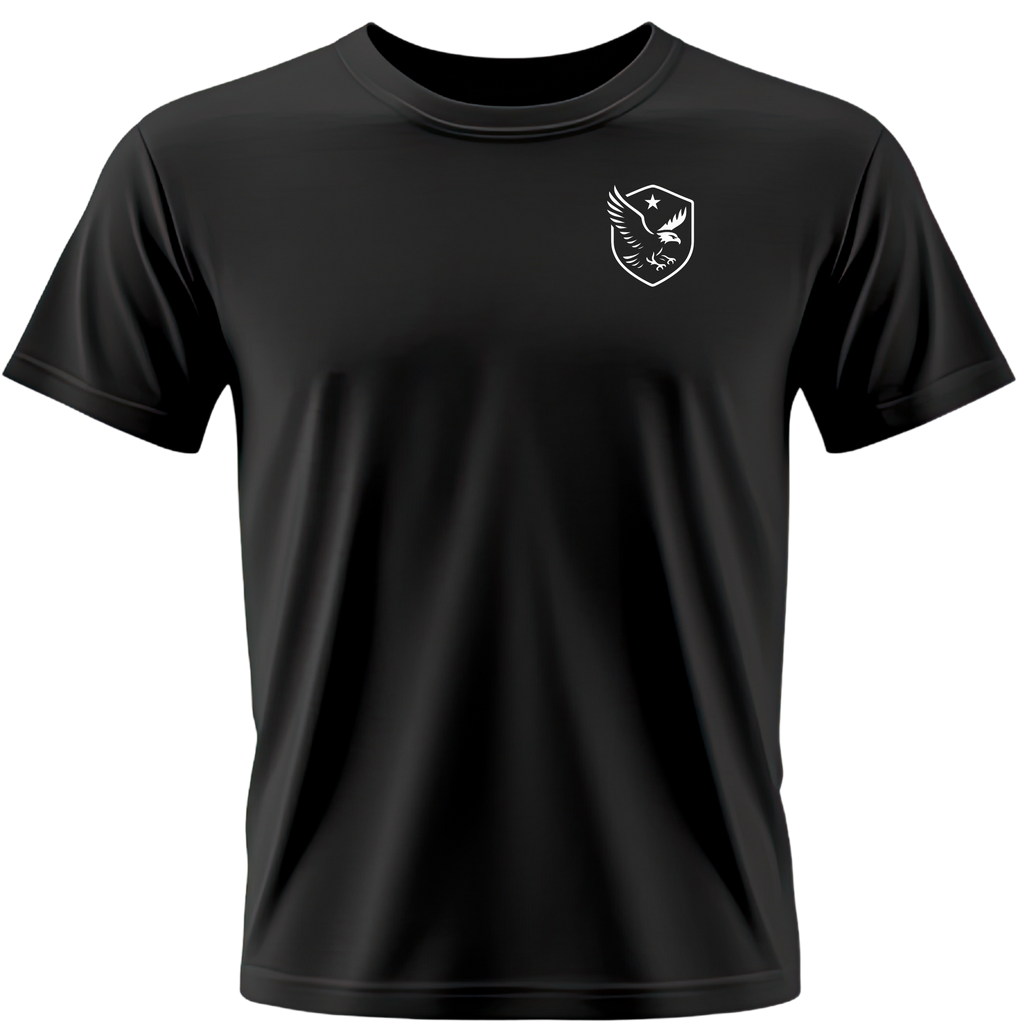 Core White Eagle & Shield Tee