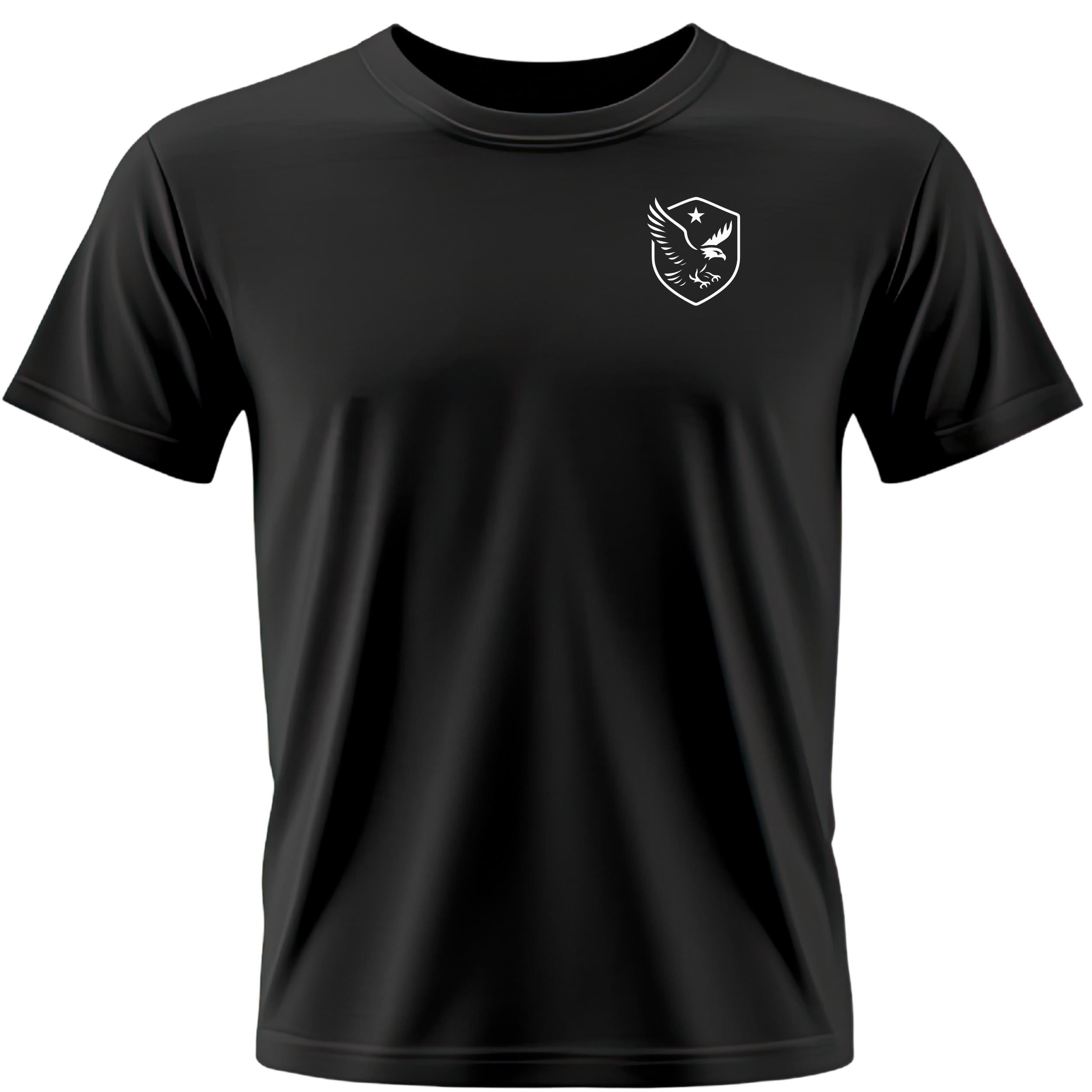 Core White Eagle & Shield Tee