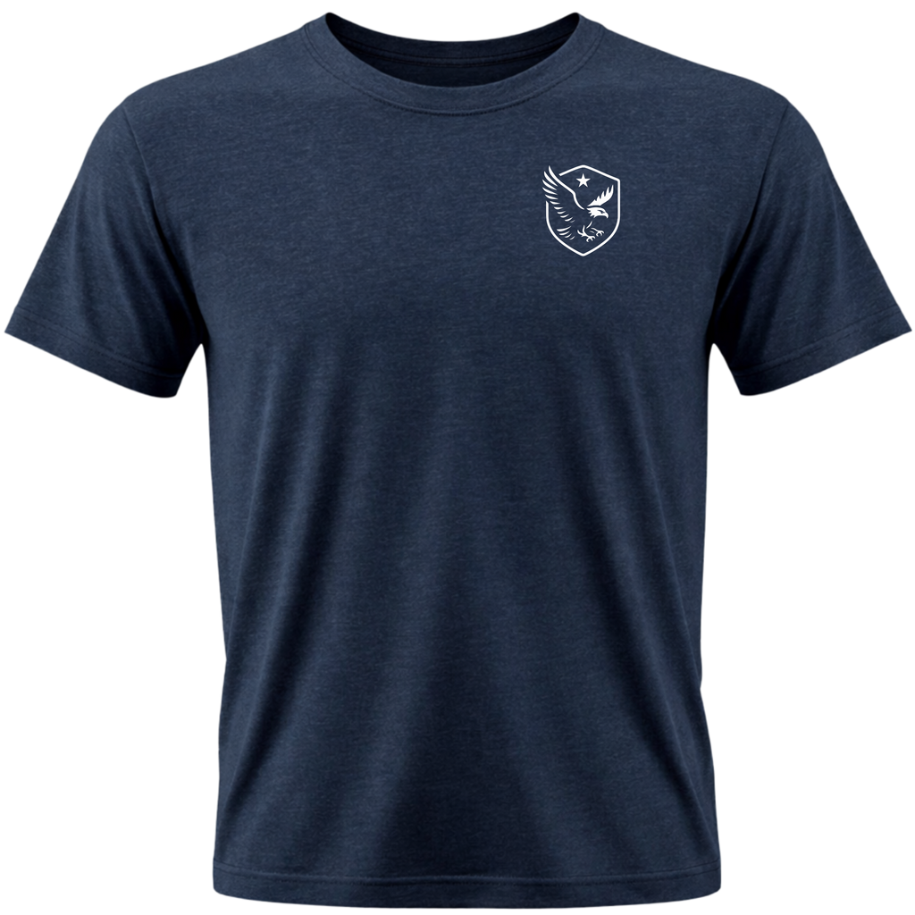 Core White Eagle & Shield Tee