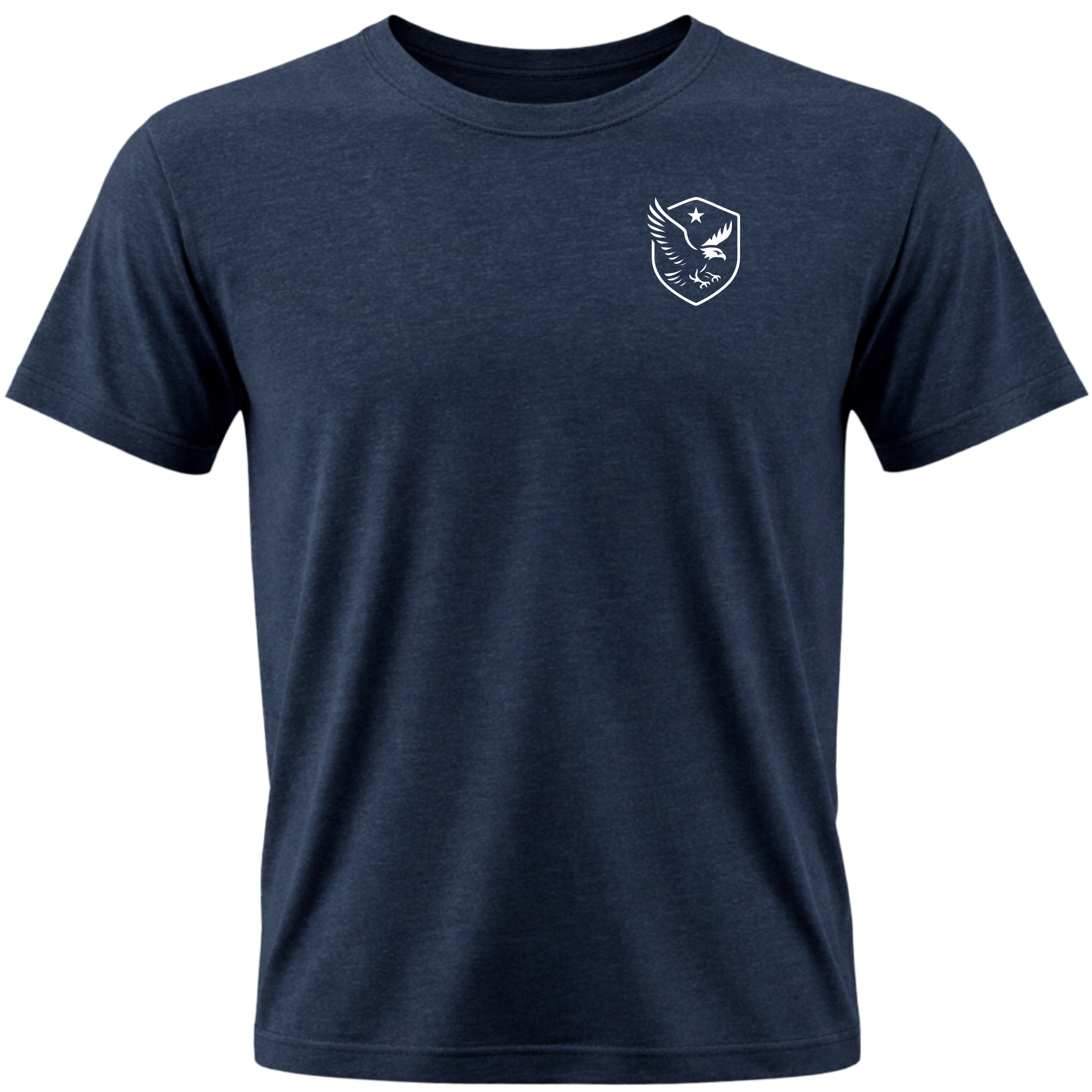 Core White Eagle & Shield Tee