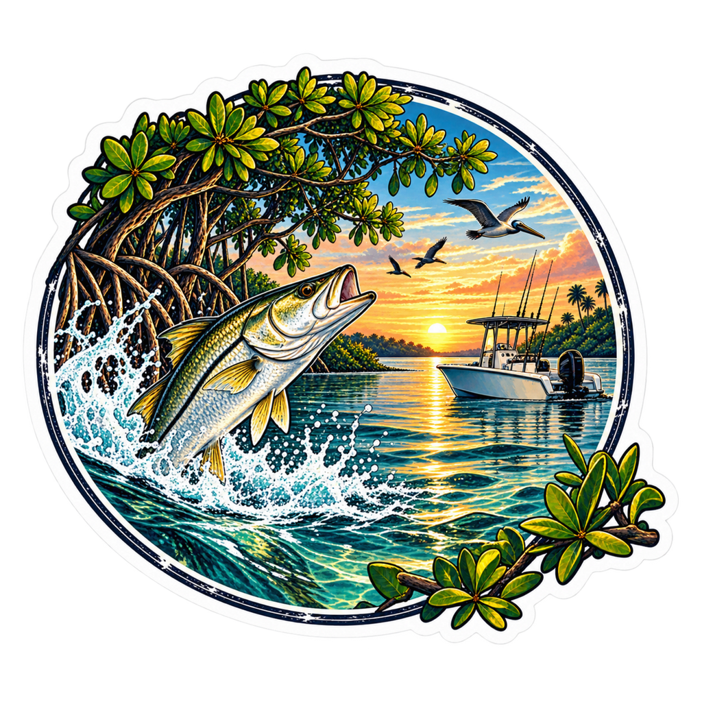 Mangrove Strike Sticker