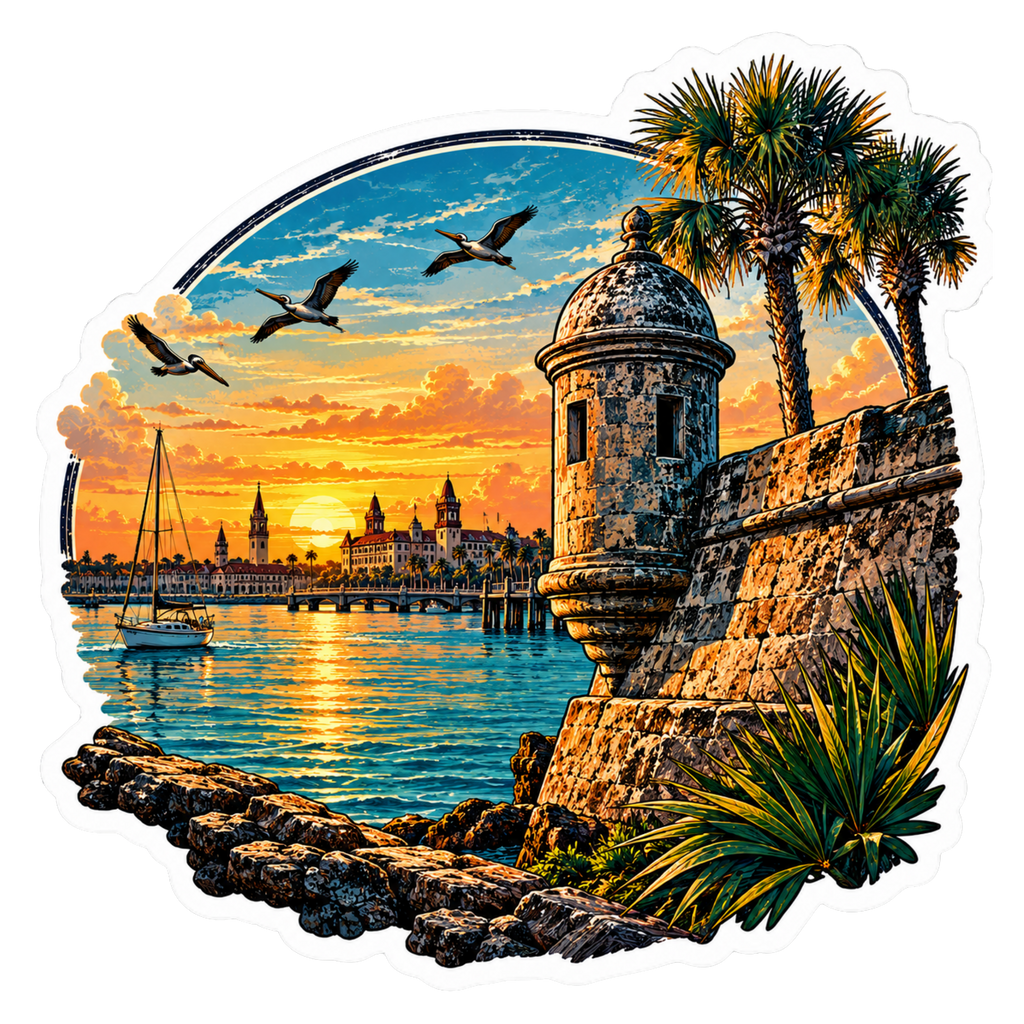 Ancient Coast Sticker