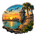 Ancient Coast Sticker
