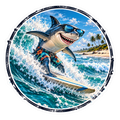 Shark Break Sticker