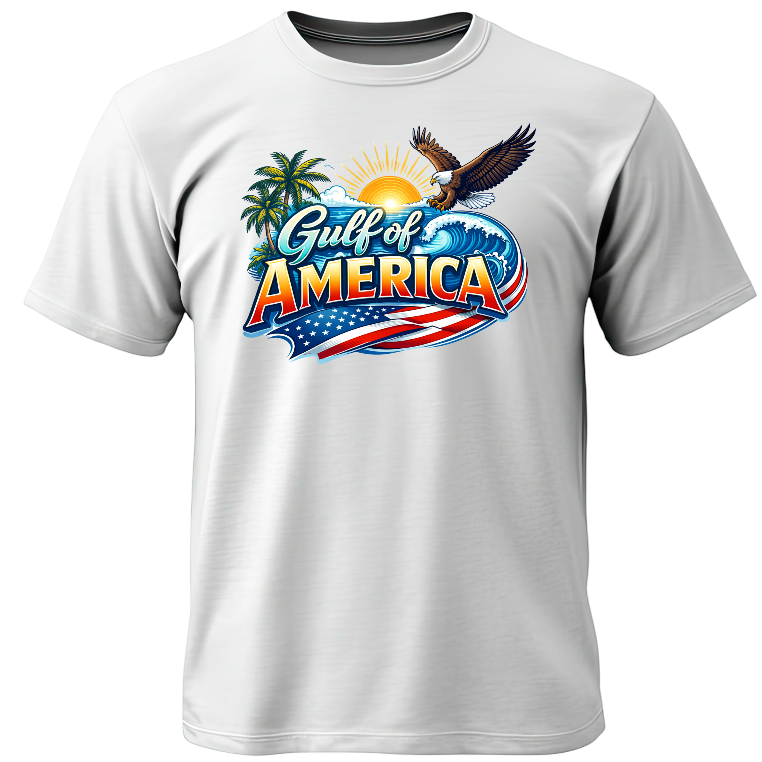 Gulf of America Tee – Eagle & Shield