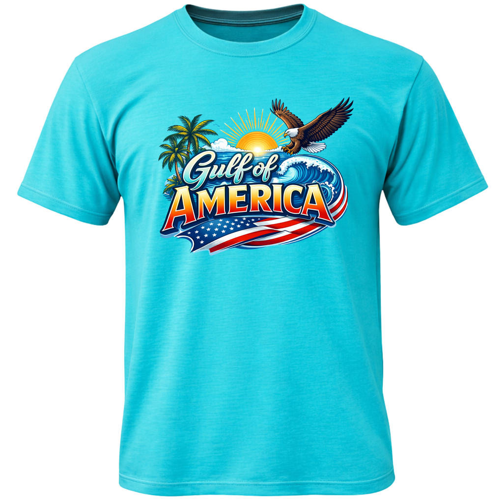 Gulf of America Tee – Eagle & Shield