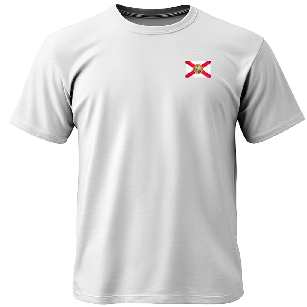 Florida Flag Tee – Eagle & Shield
