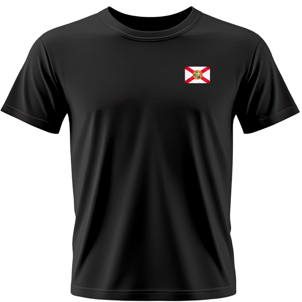 Florida Flag Tee – Eagle & Shield
