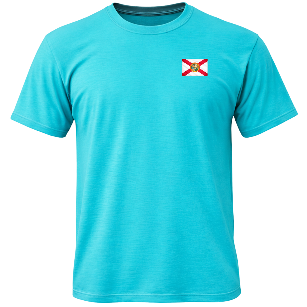 Florida Flag Tee – Eagle & Shield