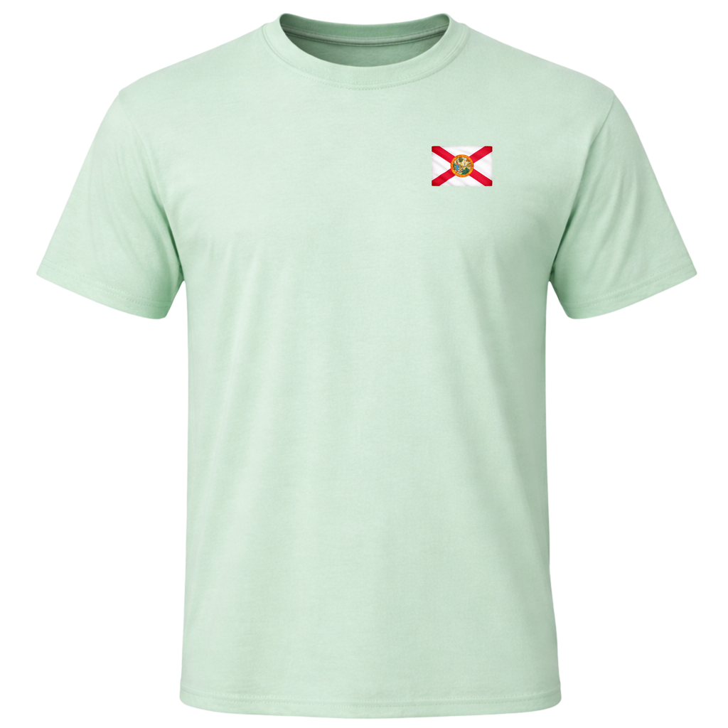 Florida Flag Tee – Eagle & Shield