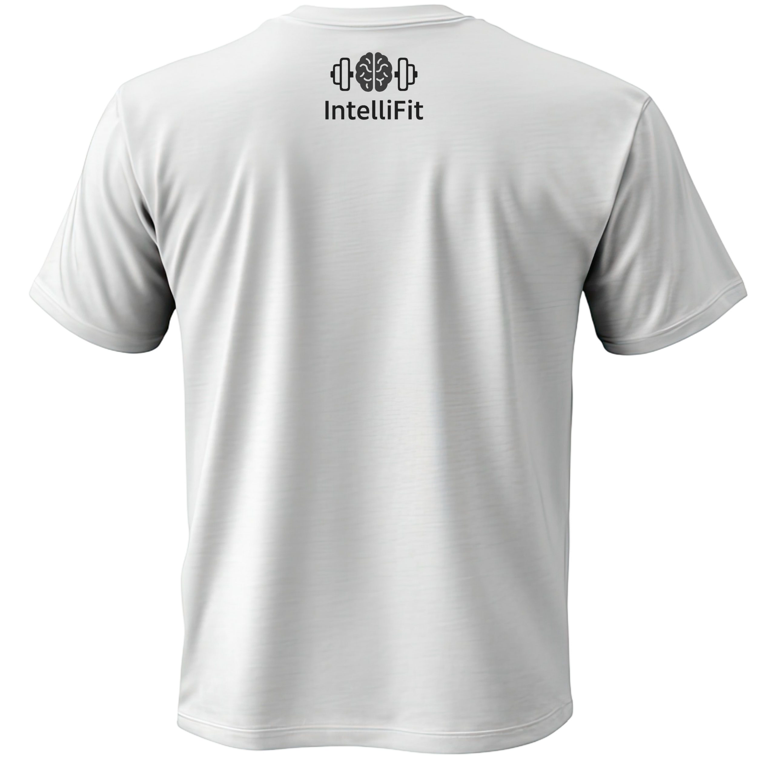 IntelliFit – Train Smarter Black Wordmark Tee