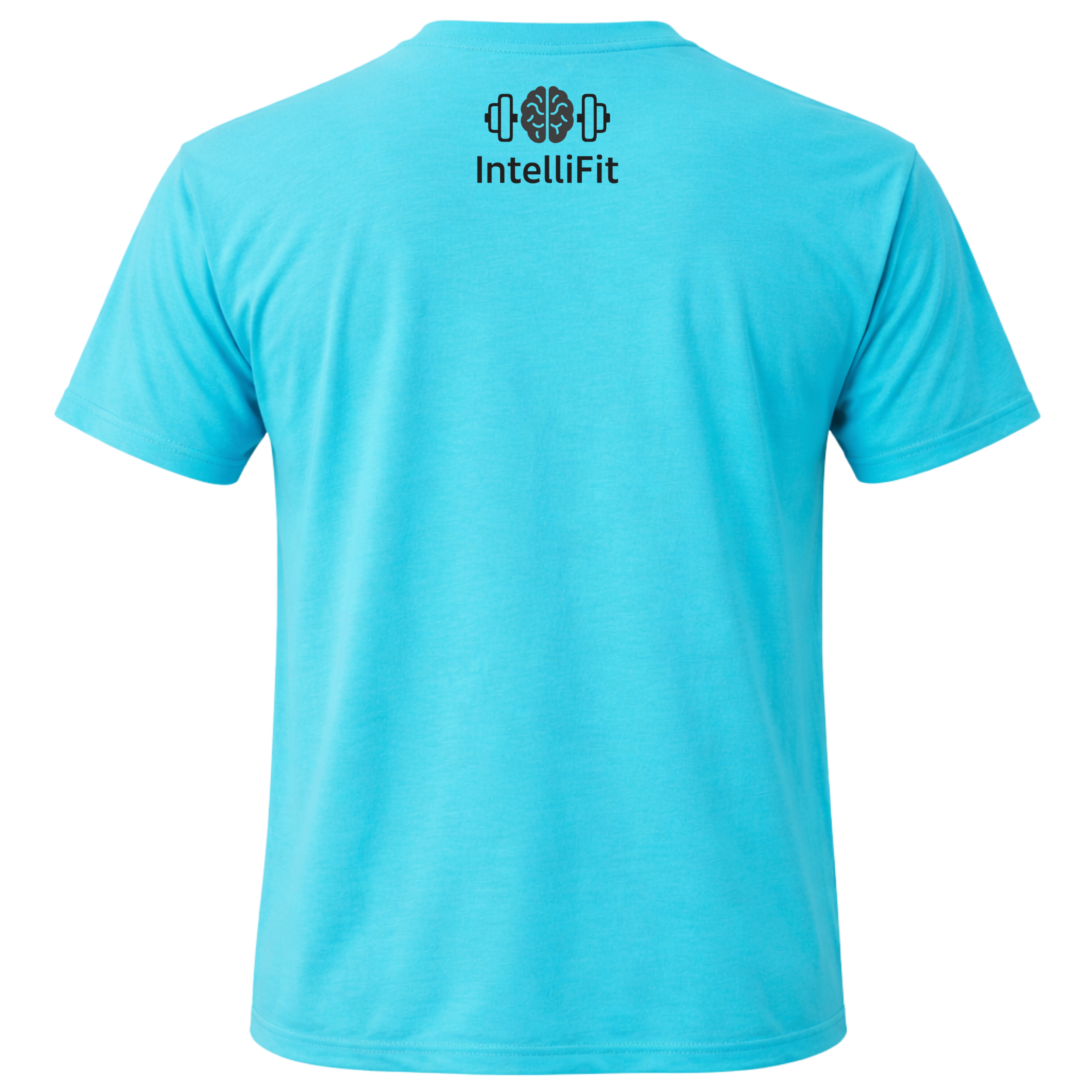 IntelliFit – Train Smarter Black Wordmark Tee