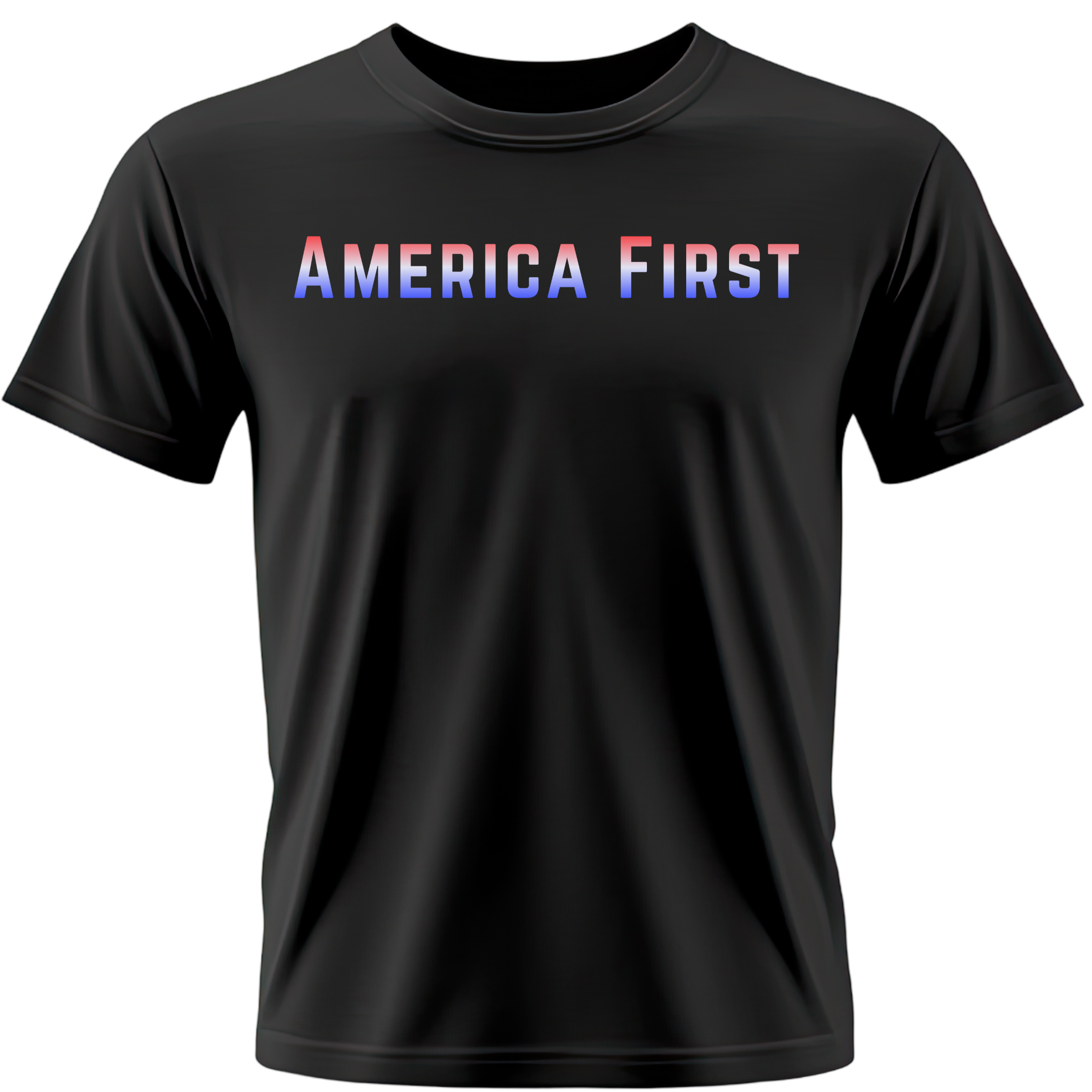 America First Tee – Eagle & Shield